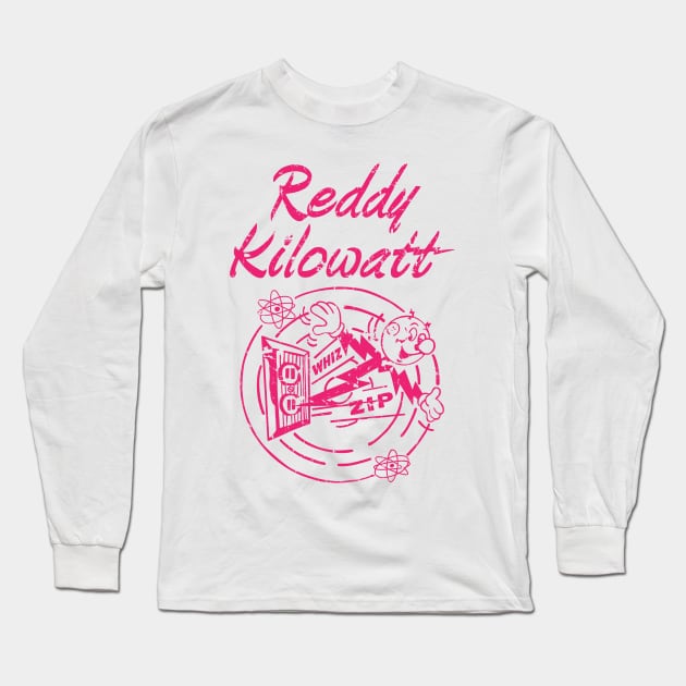 Reddy Kilowatt Long Sleeve T-Shirt by Sayang Anak
